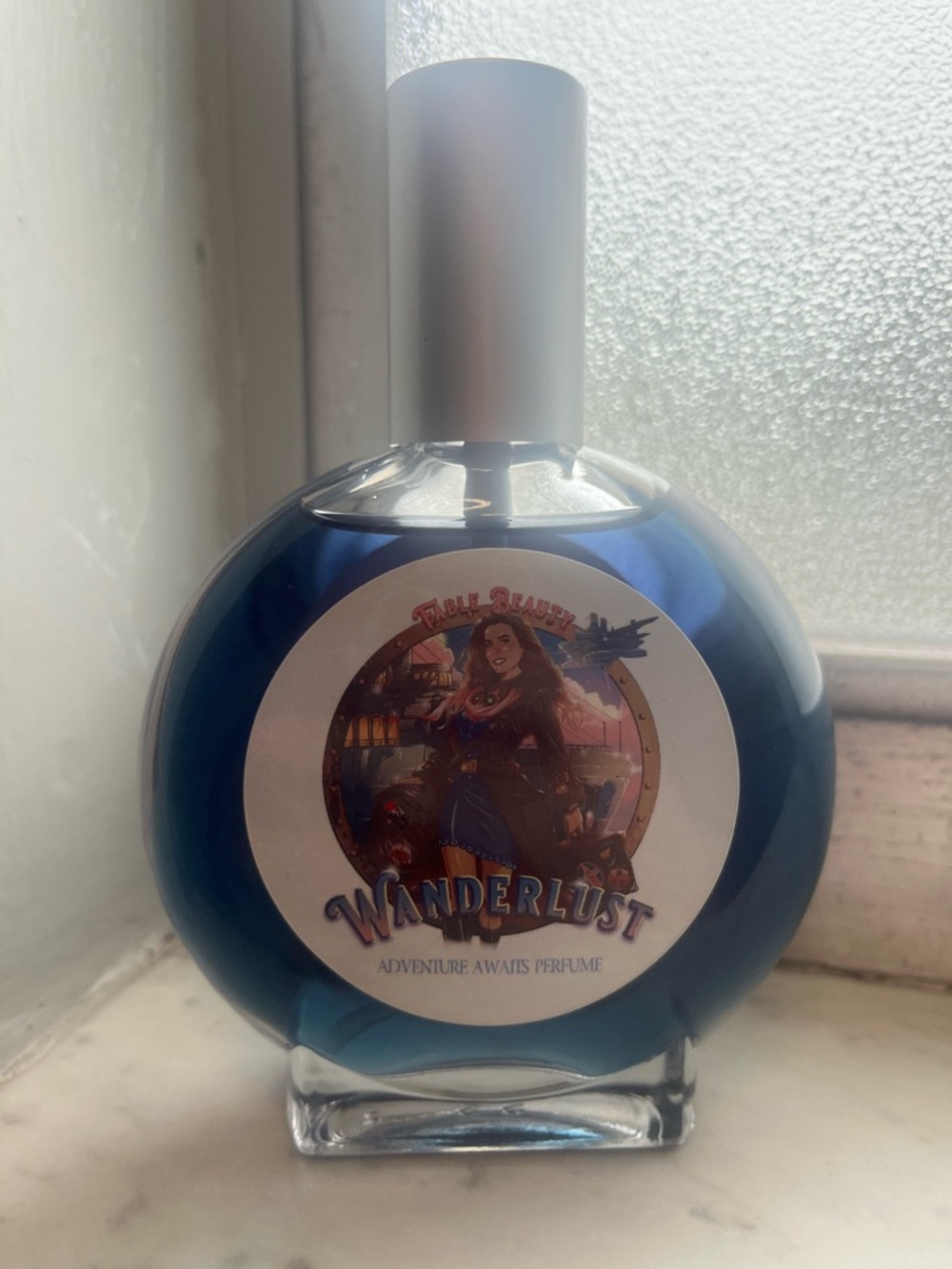 Fable Beauty Wanderlust Adventure Awaits EDP - Deep Blue Bottle